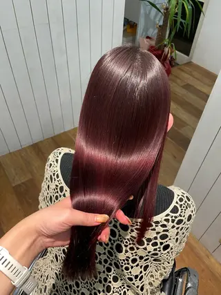 ロング imua所属・中村 桃子のヘアスタイル