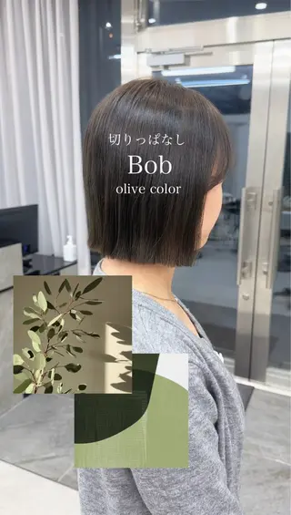ショート カラー Aura所属・丸山 心 / 艶カラーのヘアスタイル