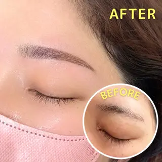 アイブロウ HAIR&MAKE POSH 日暮里のネイルデザイン