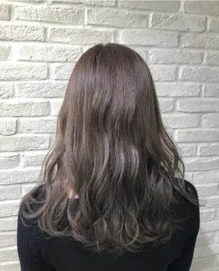 セミロング カラー ar+ ❤︎ maiのヘアスタイル