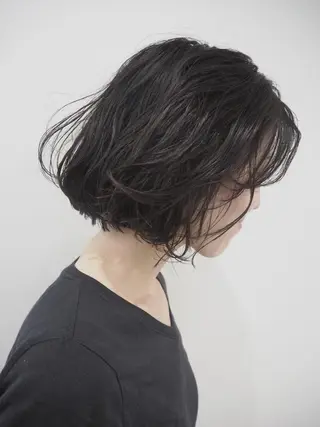 ショート 💛🤍U too e’s 鎌倉🧸のヘアスタイル