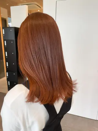 ミディアム カラー ヘアアレンジ ミニボブ/ブリーチ 🌈MISATOのヘアスタイル