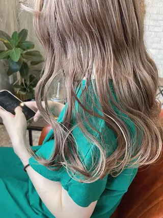 ロング カラー risako🇰🇷 韓国ヘア/レイヤーのヘアスタイル