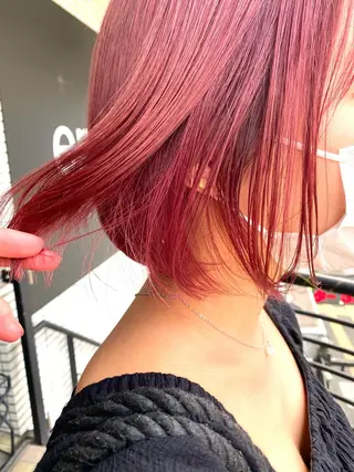 ショート カラー 黒木 栞のヘアスタイル