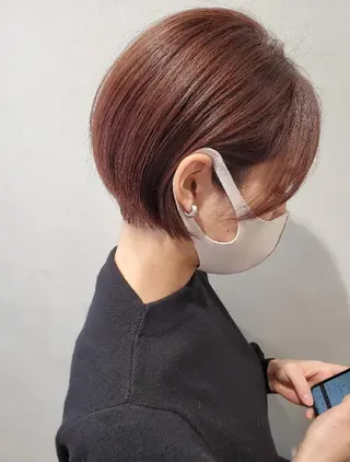 ショート 難波/白髪ぼかし/ KAORIのヘアスタイル