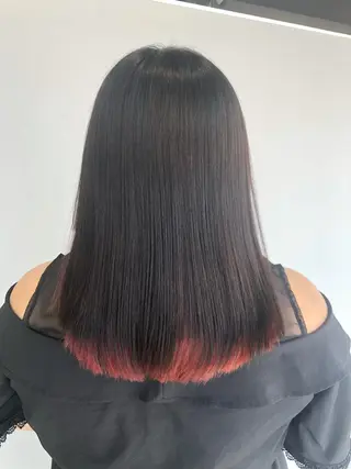 カラー _WHITE 浜松 店長 もえかのヘアスタイル