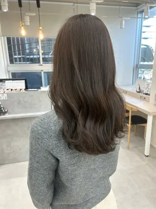 ロング ルナ/レイヤー /暖色/メンズカットのヘアスタイル