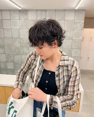 ショート デザイン/レイヤー Kaito🐩/栄のヘアスタイル