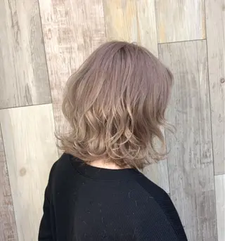 ミディアム カラー 池袋/透明感カラー 🎀Yuri🎀のヘアスタイル
