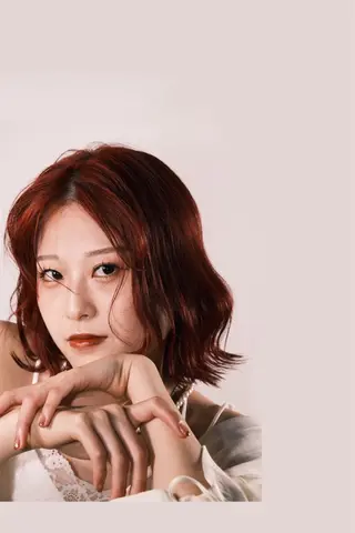 ミディアム カラー ヘアアレンジ SAKURA🍒 天神/大名/透明感のヘアスタイル