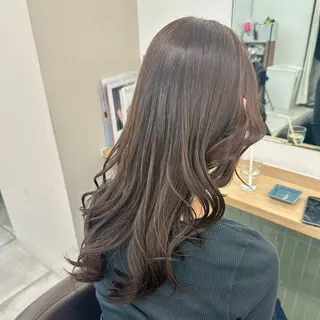 セミロング カラー ブリーチなし/レイヤ ー特化🌈Tommyのヘアスタイル