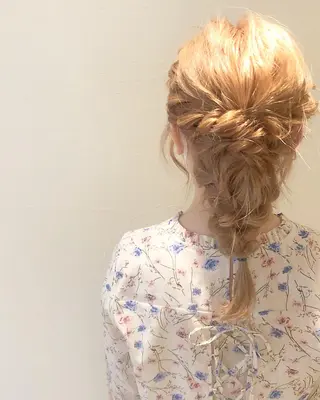 ヘアアレンジ 佐久間 成恵のヘアスタイル