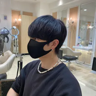 ショート カラー メンズ メンズ特化型美容師 栗山勇人のヘアスタイル