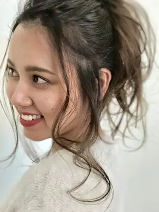 セミロング Style Tのヘアスタイル