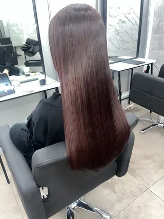 ロング カラー パーマ 🌈艶髪/髪質改善 新宿itouのヘアスタイル