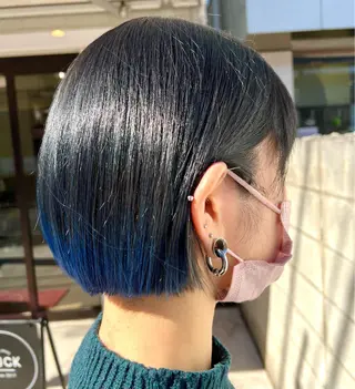 カラー イシイ ハルナ 🤍のヘアスタイル