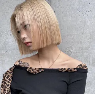 カラー seina/ ブリーチカラー✨のヘアスタイル