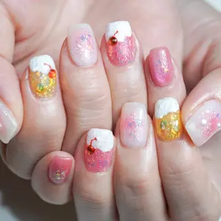 ショート Re nail所属・Re nailのネイルデザイン