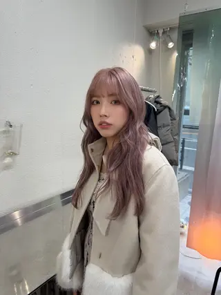 ロング カラー Junmi/ﾁｶｼﾂ /堀江のヘアスタイル