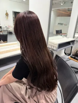 ロング 八村 一花のヘアスタイル