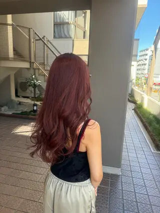 ロング カラー 艶髪/ハイトーン💎 レイヤー/Reijiのヘアスタイル