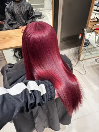 セミロング カラー 🎀透明感 カラー🎀ミズキのヘアスタイル