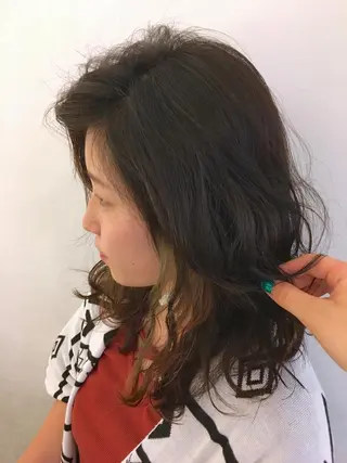 ロング カラー 高橋胡桃🪽 ディレクターのヘアスタイル