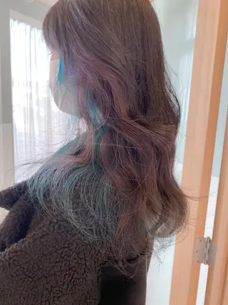 ロング カラー 艶髪/モテヘア🎀 MIHOのヘアスタイル