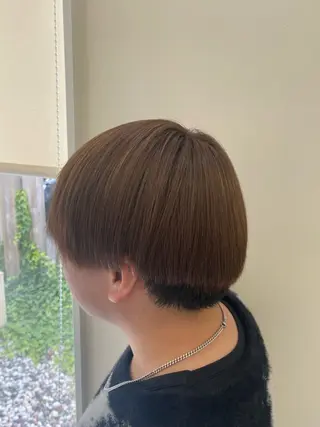 ショート カラー メンズ 諸岡 玲のヘアスタイル