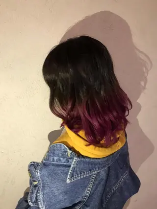 セミロング カラー 小杉輝/ショート /艶カラー✨のヘアスタイル