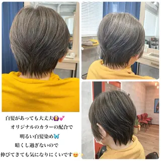 ショート _White所属・ＳＨＩ ＺＵのヘアスタイル