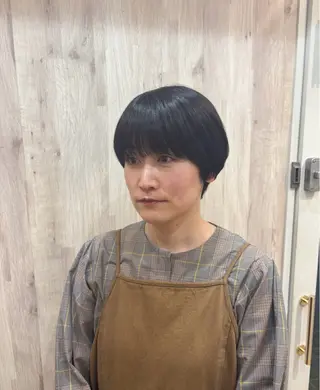 ショート 竹村 恵功代のヘアスタイル