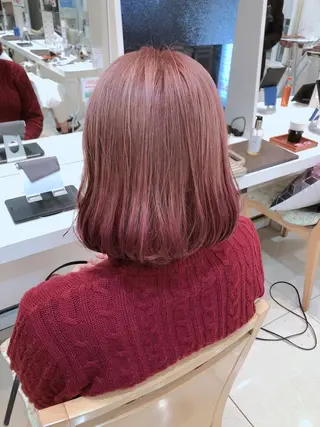 ミディアム カラー はだゆうき @hadadan08のヘアスタイル