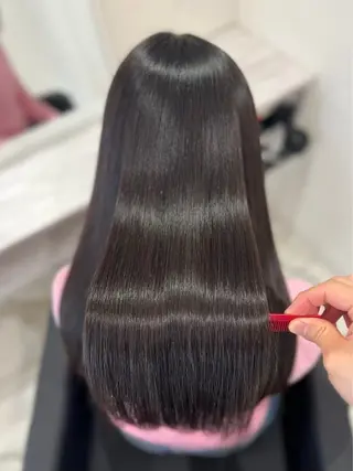 eve🐰束間まつ毛 /透明感カラーのヘアスタイル