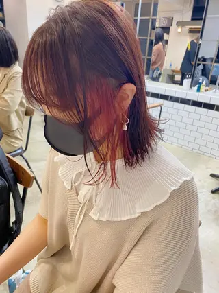 ショート カラー IVORY.所属・🟩白髪ぼかし/ボブ /ショートヘア/大司のヘアスタイル