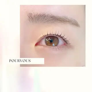 マツエク・マツパ アイブロウ pour voursのマツエク・マツパデザイン