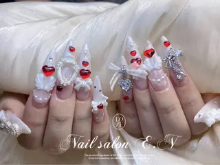 ネイル E.N🦋 長さ出し/持ち込みのネイルデザイン