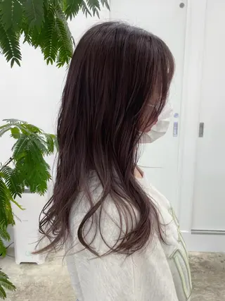ロング カラー 垢抜けボブ/SAHO /OAK溝の口のヘアスタイル