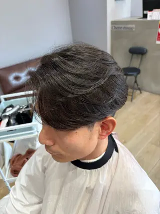 パーマ 艶カラー/レイヤー /chere 金剛店のヘアスタイル