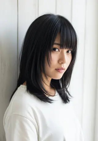 セミロング カラー Mio ✂︎ラパーチェのヘアスタイル