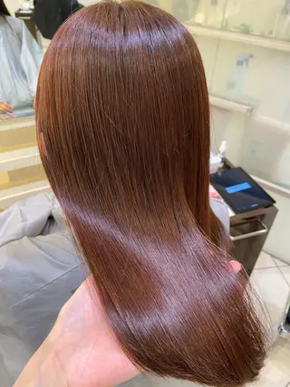 セミロング カラー 銀座メンズ専門🖤 小島奈々のヘアスタイル