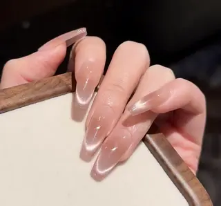 ネイル By moonネイル 🌷ワンホン/韓国風のネイルデザイン