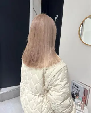 ロング ハイトーンカラー/ 梅田/Aikaのヘアスタイル