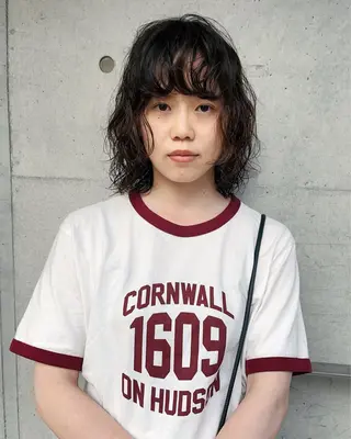 パーマ くせ毛カットとパーマ /美容室難民の方是非のヘアスタイル