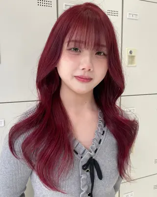 カラー mayu/ブリーチ/ layer/似合わせのヘアスタイル