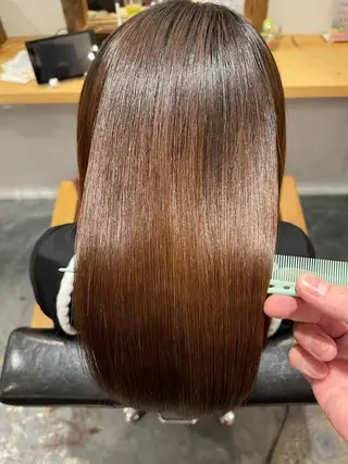 セミロング 髪質改善 大内翔太のヘアスタイル