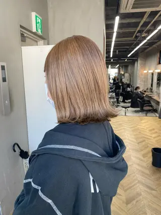 ミディアム ANGELICA 吉川智昭のヘアスタイル