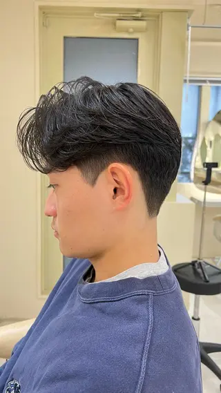 メンズ 横浜/ショート/ レイヤーカットのヘアスタイル