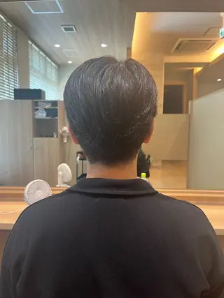 メンズ 暖色カラー/ メンズパーマつばきのヘアスタイル