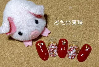 ネイル 林 珠里のネイルデザイン